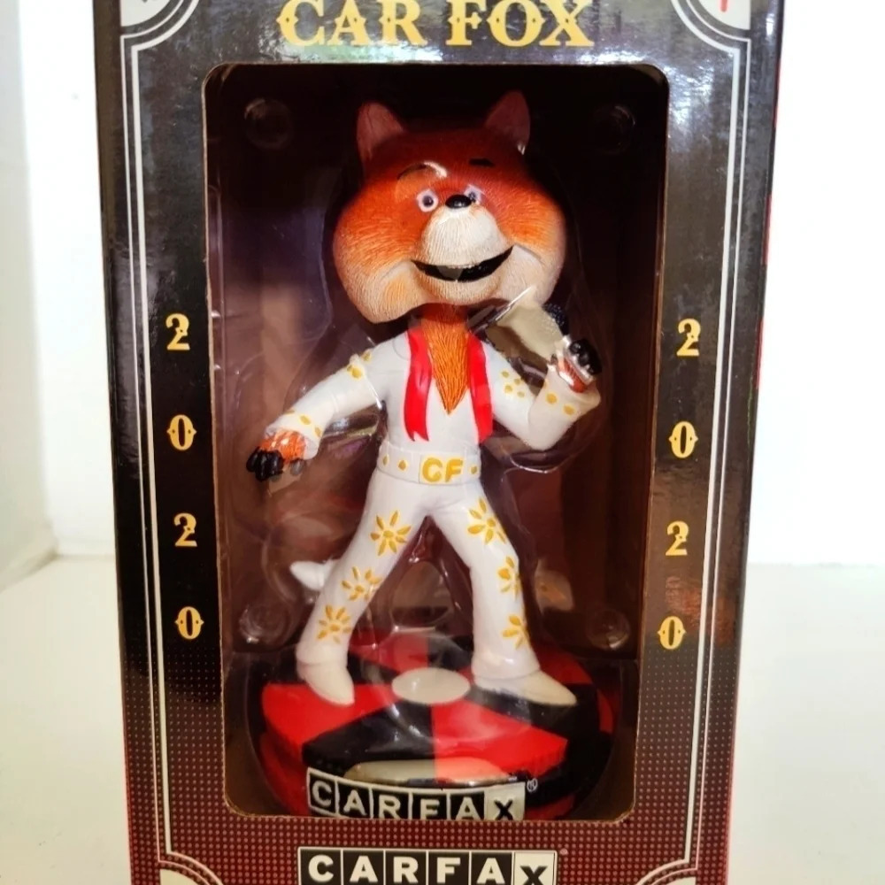 Car Fox 2020 bobblehead, Viva Las Car Fox, New in box